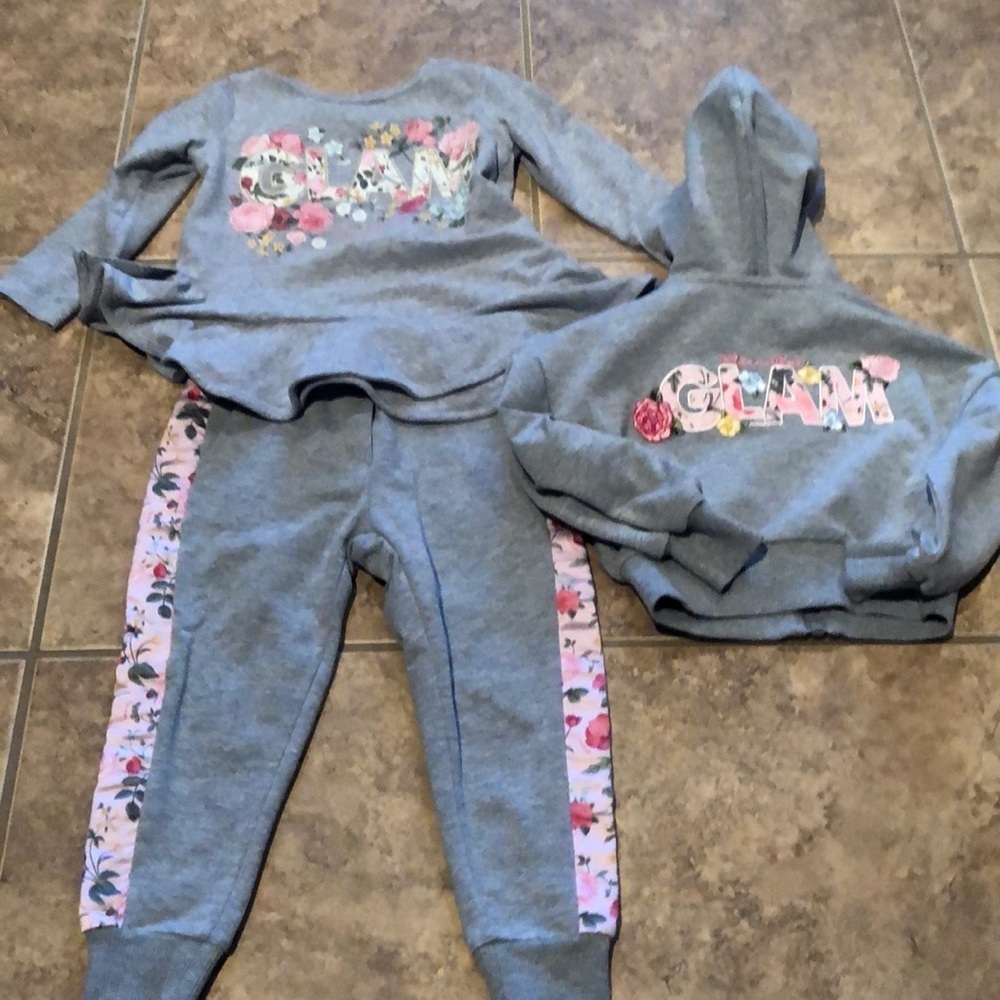 MONNALISA LOT PEPLUM JERSEY TOP LIKE NEW
